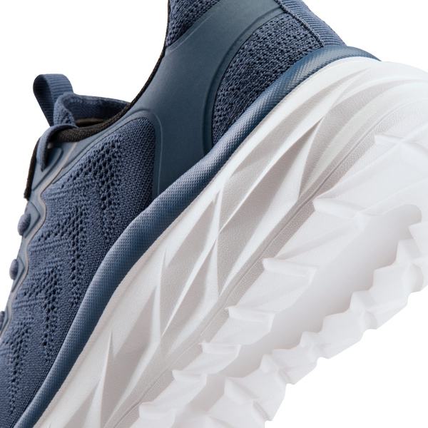 [ActiveUp] Men's Comfortable Mesh Lifestyle Sneakers - BLUE - 5